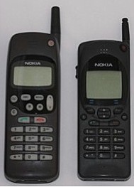 Nokia 1610 (consumer) and Nokia 2110 (business): Nokia designed different products for different segments but sharing a common base