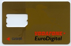 Vodafone EuroDigital SIM card