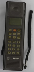 Philips PRC30 mobile phone, 1988